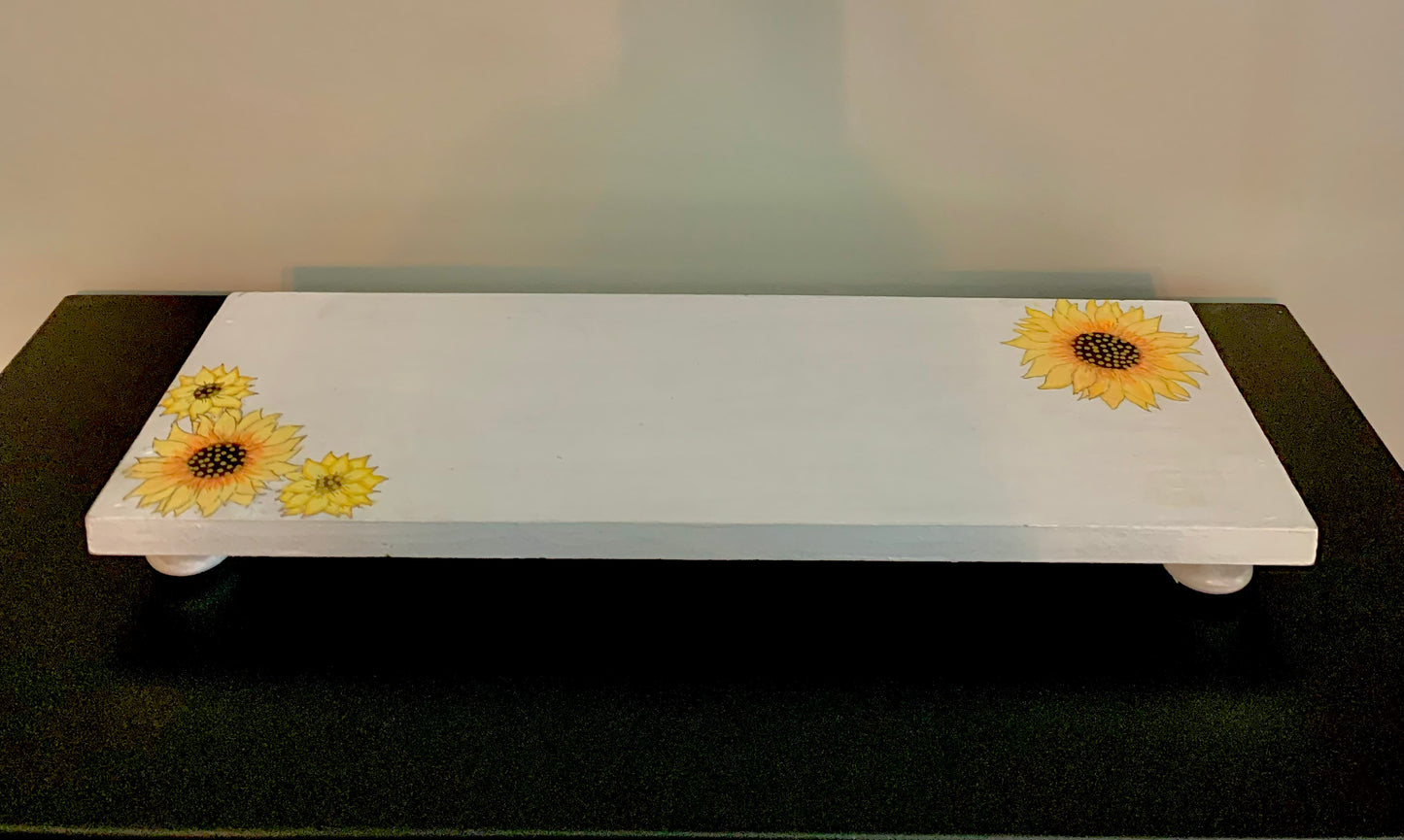 Hand Painted Sunflower Trivet Stand