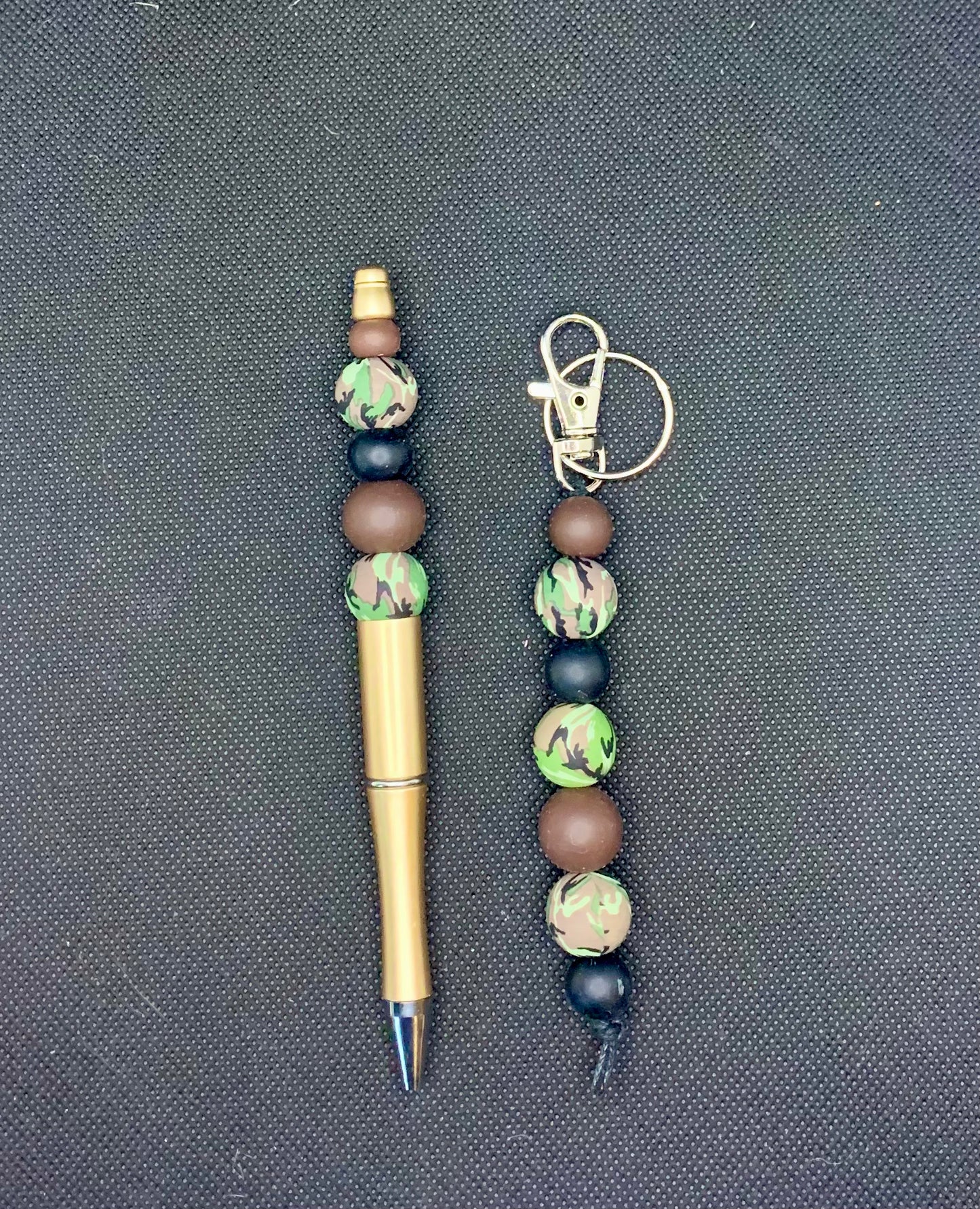 Camo Keychain/Twist Pen Gift Set