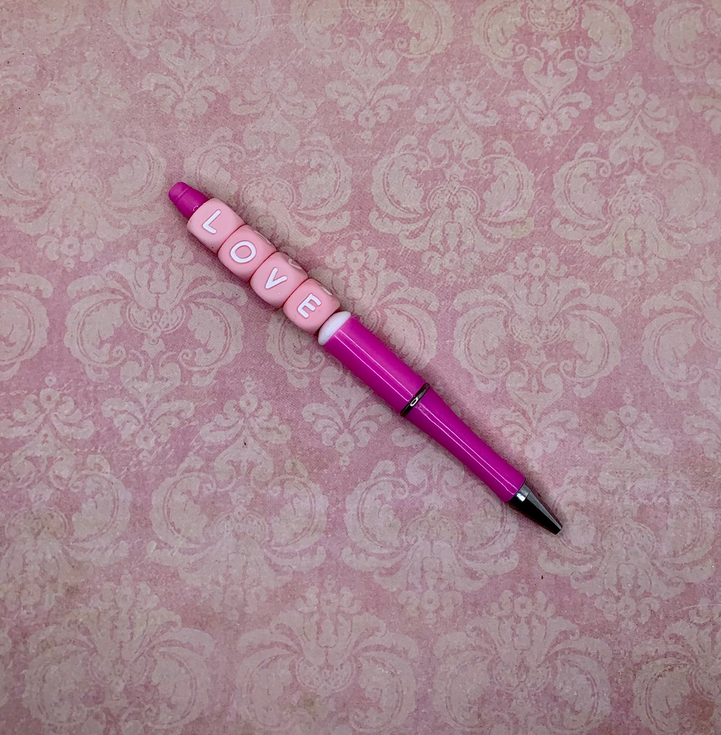 “LOVE” Pink Twist Pen