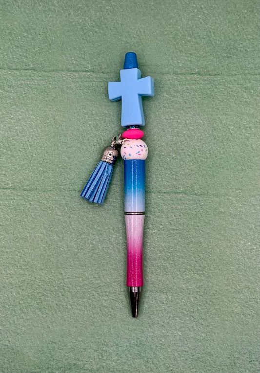 Blue Cross Twist Pen
